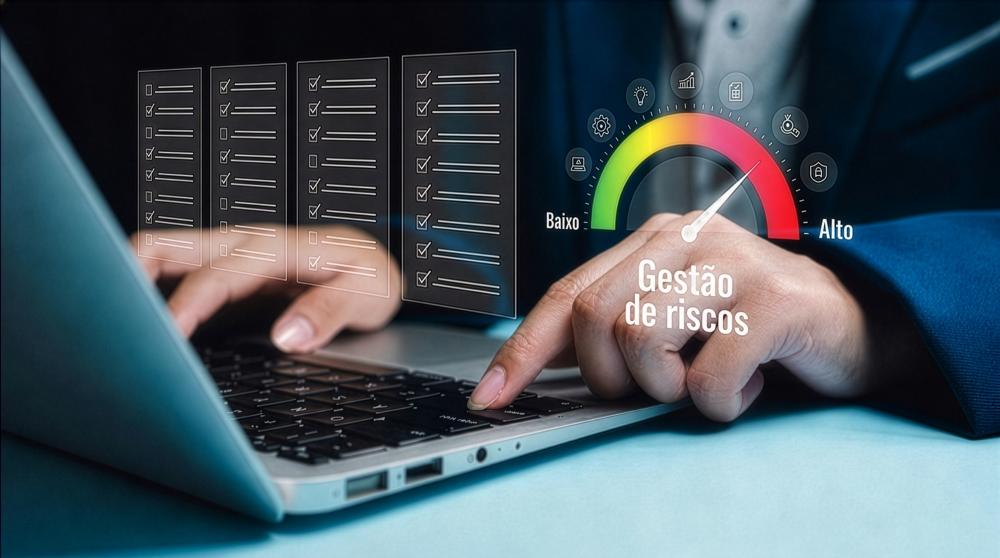 Segmentação de sinistros representada por uma escala de gestão de riscos, com diferentes níveis de complexidade e classificação de ocorrências.